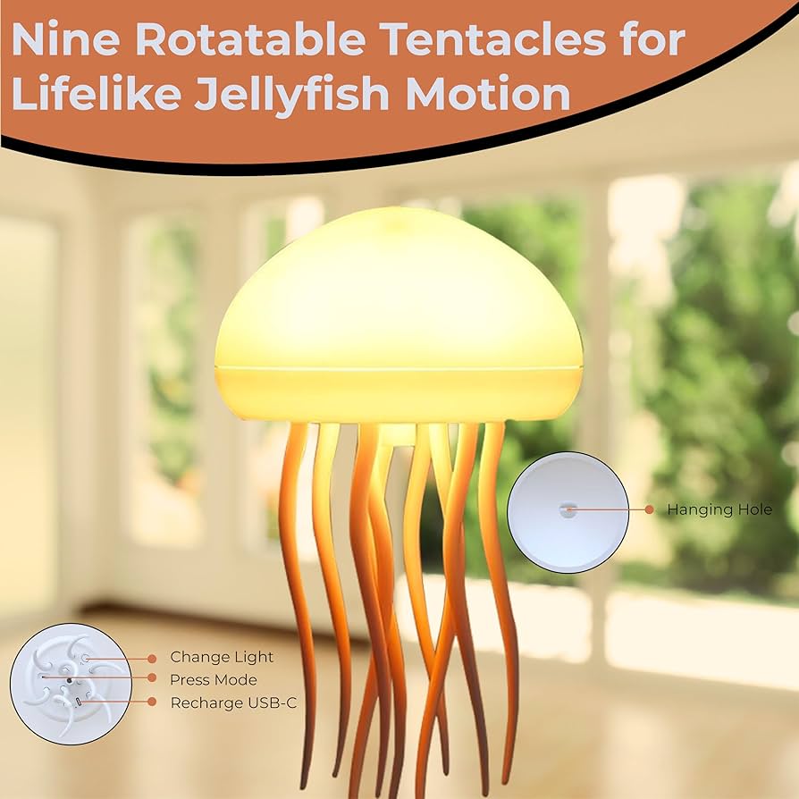 Jellyfish lamp LED