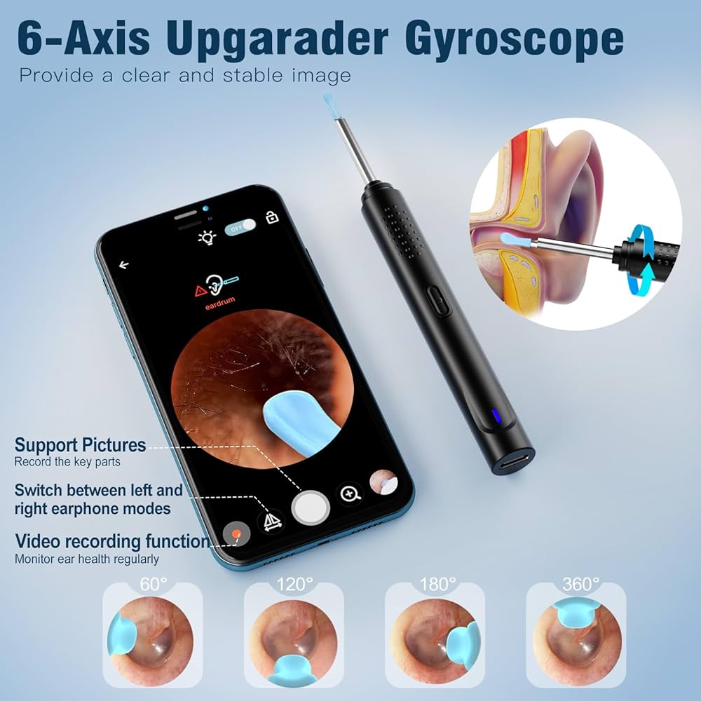 Visual Earwax Remover Tool