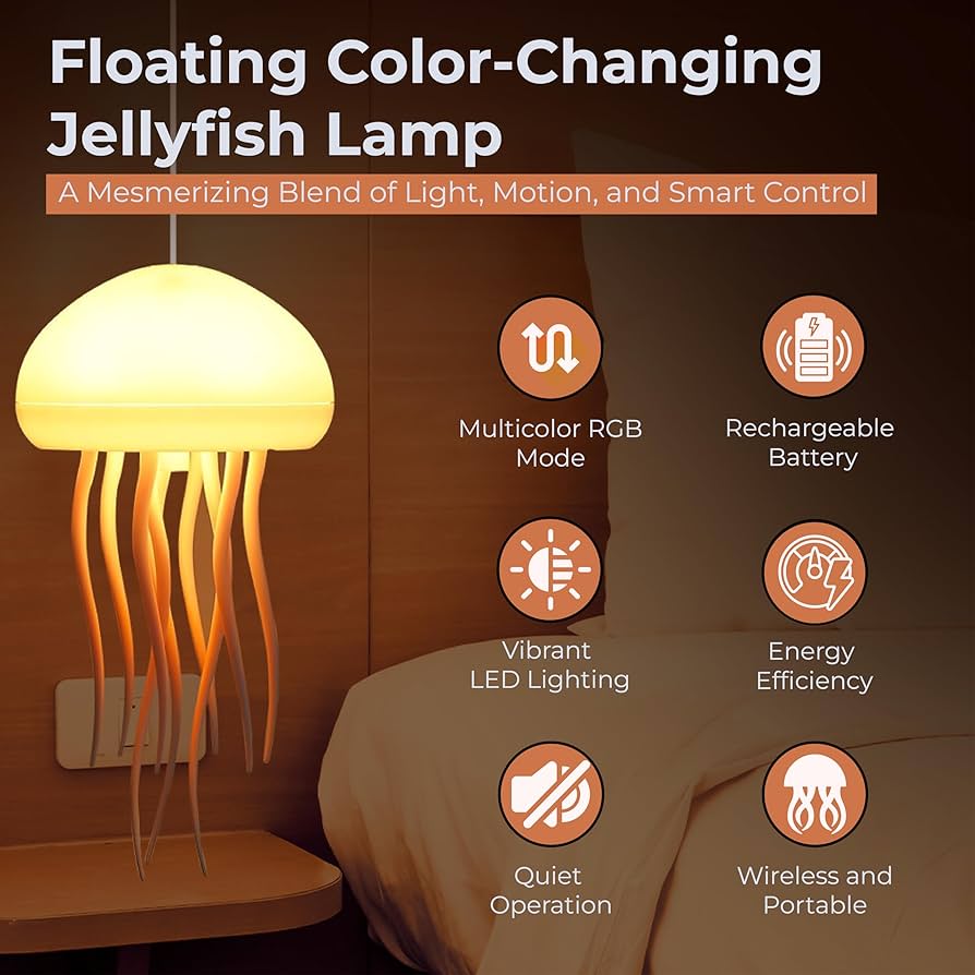 Jellyfish lamp LED