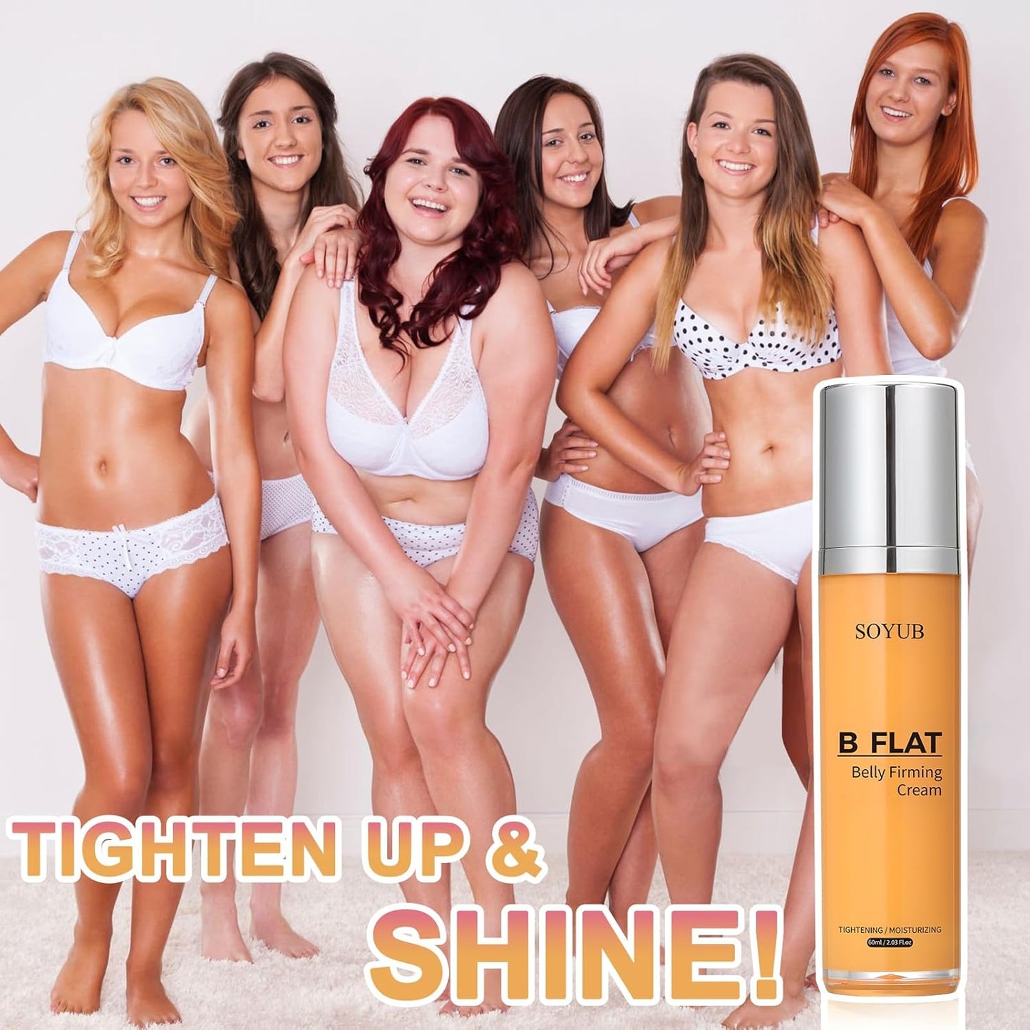 B Flat Belly Firming Cream